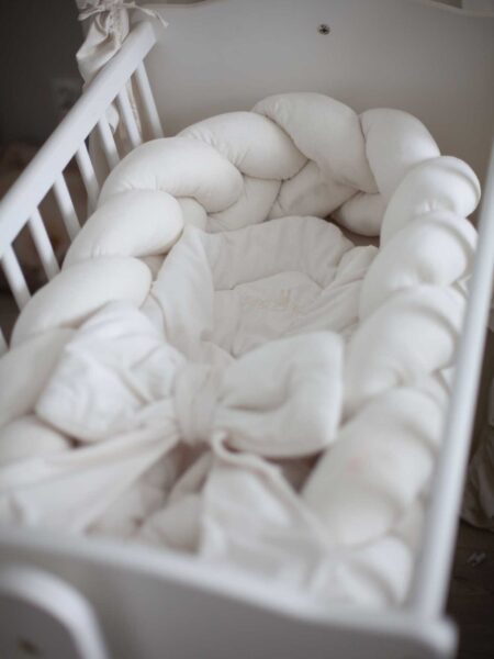 Braid / cot bumper - ecru