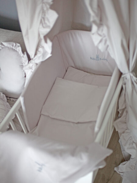 Pościel niemowlęca  z wypełnieniem- szary