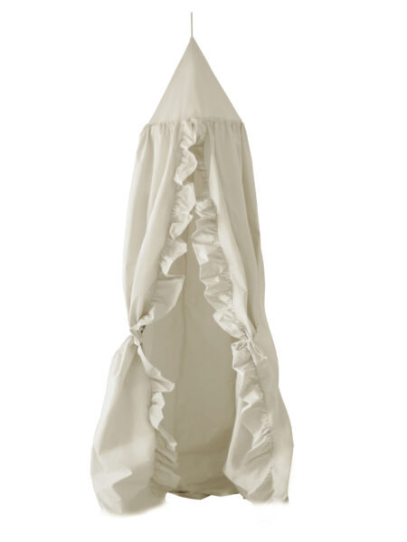 Baldachim do łóżeczka, ecru
