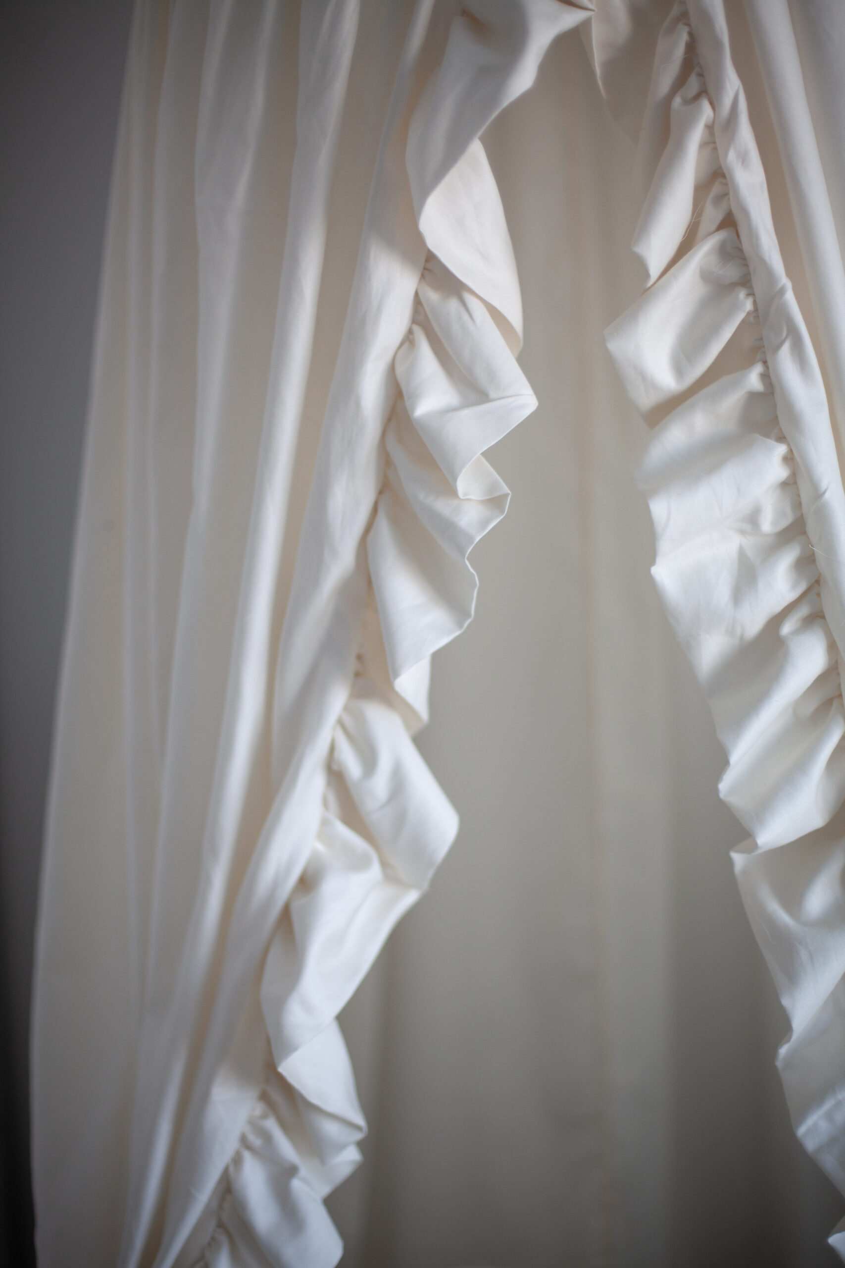 Baldachim do łóżeczka, ecru - obrazek 4