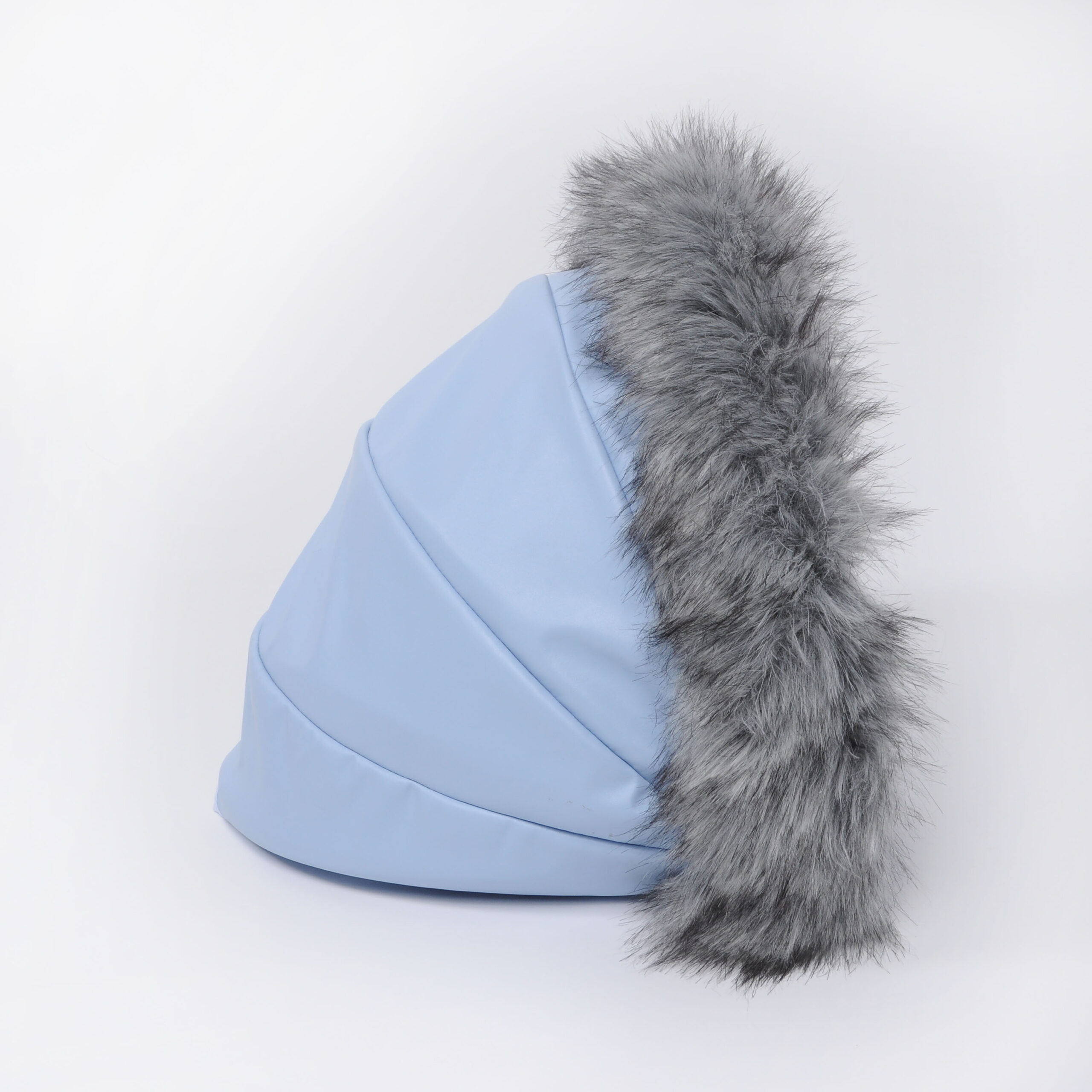 Fur Collar - Gray Babies