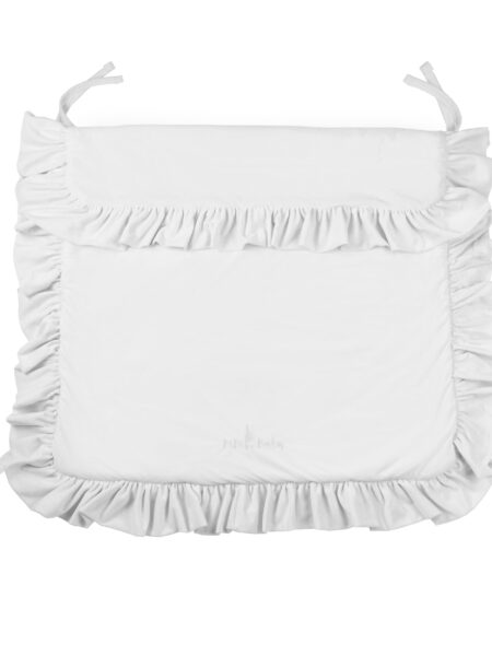 Kocyk do wózka ze ściągaczem - szary