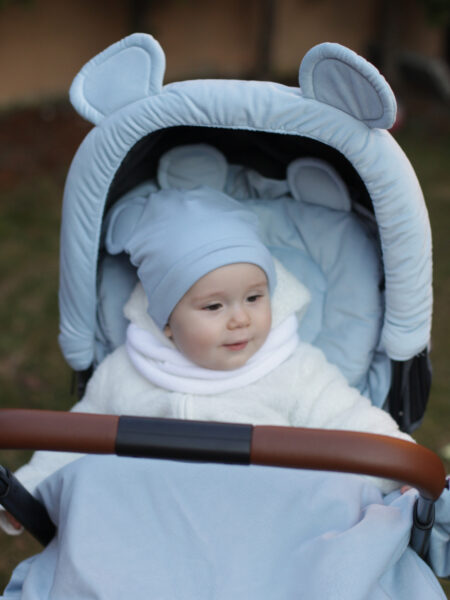 Zestaw wiosna lato - baby blue niebieski