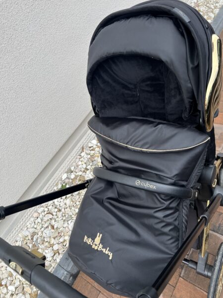 Zamówienie indywidualne - czarny śpiworek, wkładka, poduszka, torebka